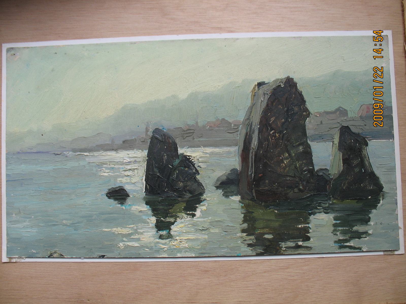 煙臺(tái)雕塑之老煙臺(tái)系列-波光粼粼