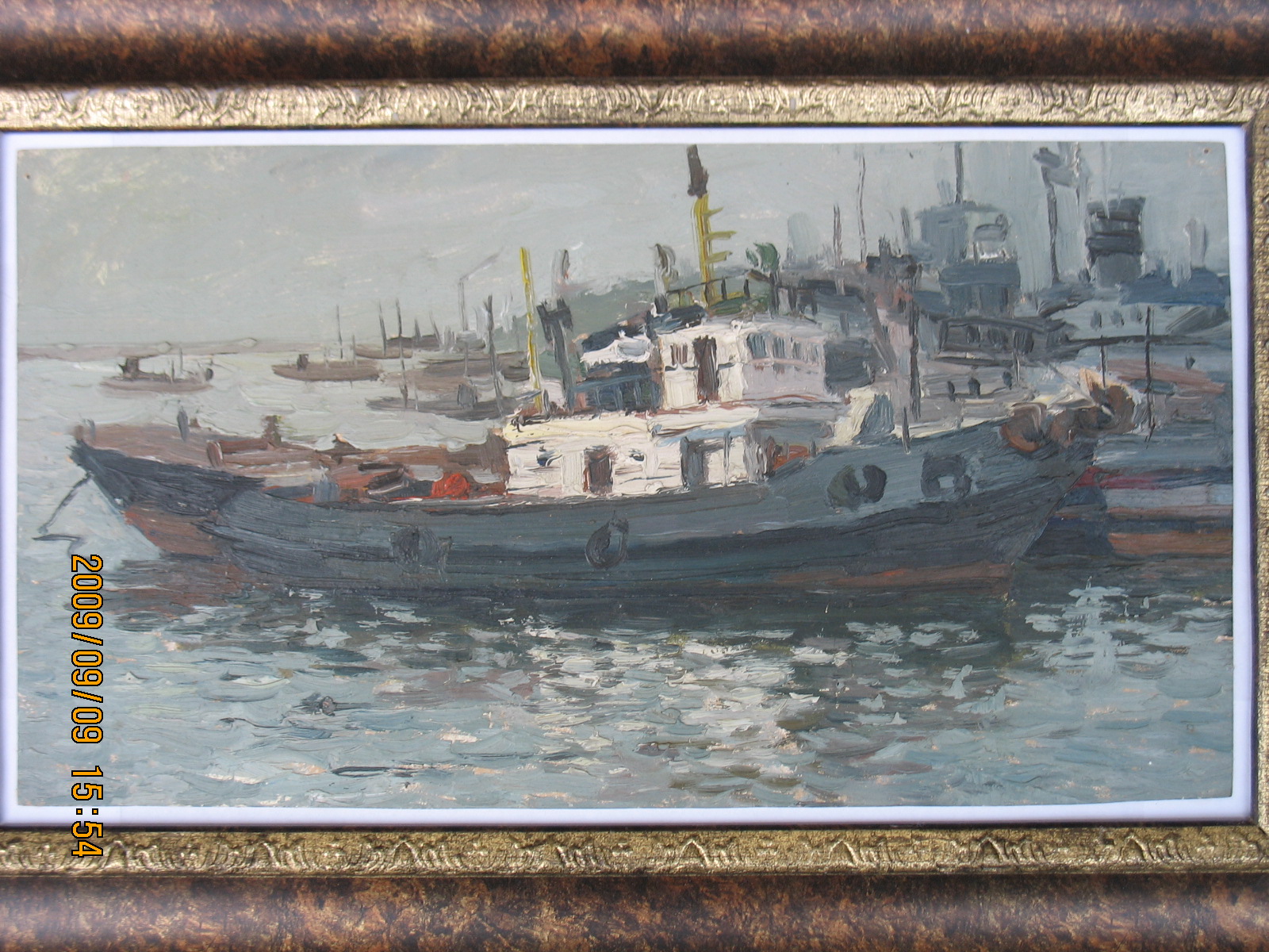 煙臺(tái)雕塑之老煙臺(tái)系列-泊